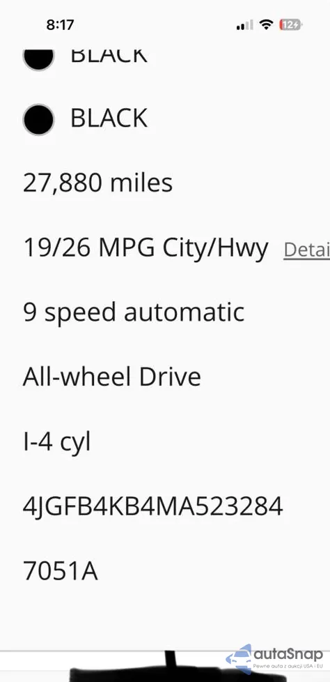 2021 Mercedes-Benz Gle 350 4Matic z USA, uszkodzony, nr VIN 4JGFB4KB4MA523XXX